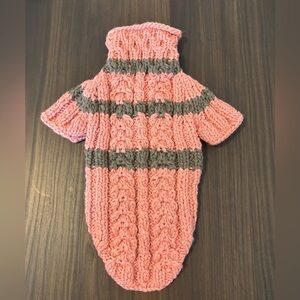Handmade Knitted Dog Sweater